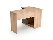 Rohový psací stůl BEGA Dub Artisan/Grafitový