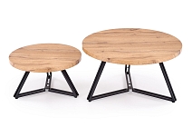 Set dvou konferenčních stolků ANGER / dub artisan