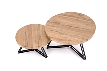 Set dvou konferenčních stolků ANGER / dub artisan