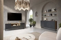 Komoda ASHA 167 cm dub artisan / rivier stone | furnipol.cz