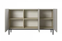 Komoda NICOLE 150 cm kašmír – černé nohy | furnipol.cz