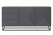 Komoda ASHA 167 cm dub artisan / rivier stone | furnipol.cz