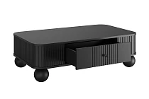  Konferenční stolek VESPER 103 × 60 cm černý – černá úchytka | furnipol.cz