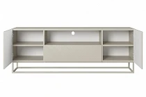 TV stolek ASHA 167 cm kašmír – kašmírový kovový rám | furnipol.cz