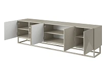 TV stolek ASHA 200 cm kašmír – kašmírový kovový rám | furnipol.cz