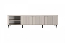 TV stolek Vesper 3D 187 cm - kašmírový / černé nožky