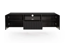 Závěsný TV stolek NICOLE 150 cm černý mat | furnipol.cz