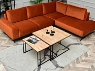 Set konferenčních stolků Dark S + Dark XL c - Furnipol.cz