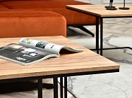 Set konferenčních stolků Dark S + Dark XL ch - Furnipol.cz