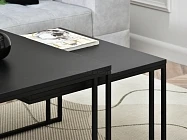 Set konferenčních stolků Dark S + Dark XL h - Furnipol.cz