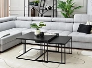 Set konferenčních stolků Dark S + Dark XL a - Furnipol.cz