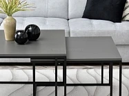 Set konferenčních stolků Dark S + Dark XL e - Furnipol.cz
