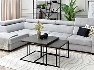Set konferenčních stolků Dark S + Dark XL a - Furnipol.cz