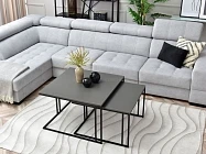 Set konferenčních stolků Dark S + Dark XL c - Furnipol.cz