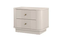 Sada nočních stolků Vesper 56 cm  - Kašmír / zlatá