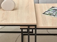 Set konferenčních stolků Dark S + Dark XL g - Furnipol.cz