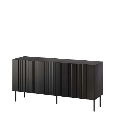 Komoda MLERK 150 3D - Černá