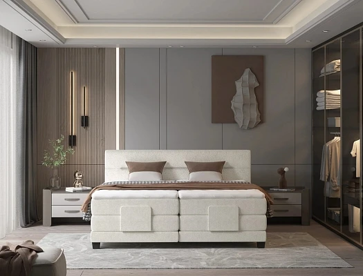 Boxspring postel TESSA - 140x200