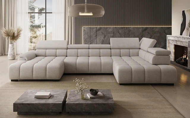 Rohová sedací souprava ALVIN XL