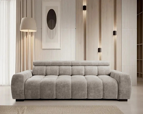 Masivní Pohovka BULL BIGSOFA s polohovacími záhlavníky a elektrickým výsuvem
