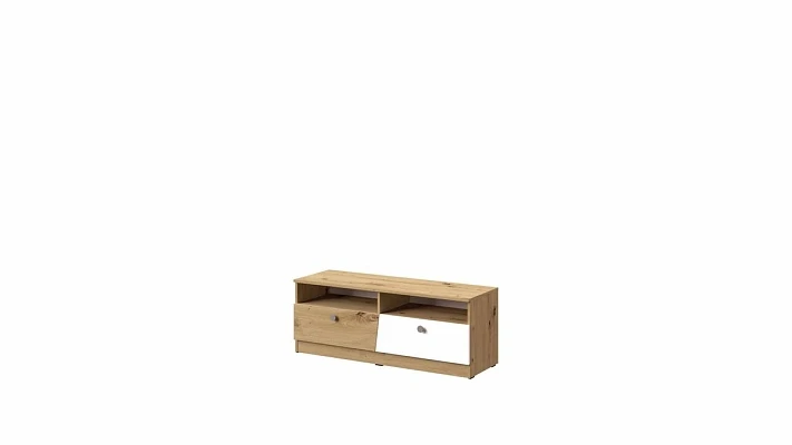 TV stolek NERO 08 dub artisan / šedý mat