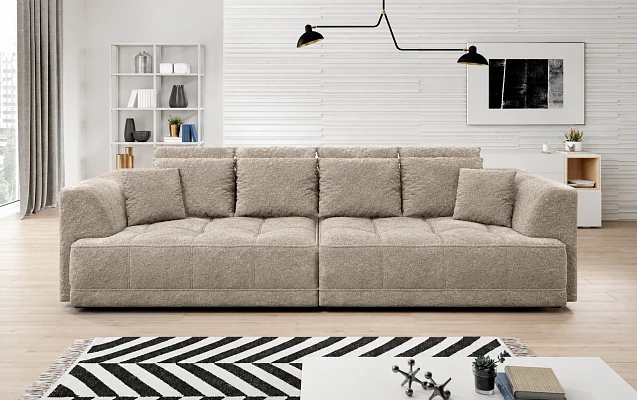 Pohovka TIGA BIGSOFA s elektrickým výsuvem