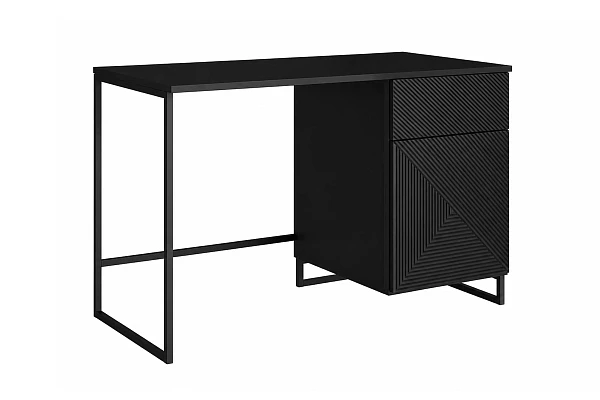 Psací stůl ASHA 120 cm černý 