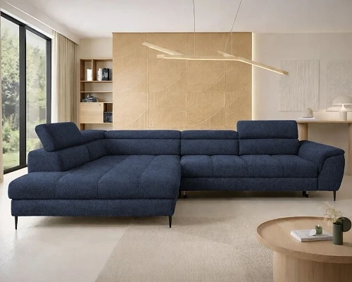 Rohová sedací souprava EMPOLI L Aurora 2 Pearl levý
