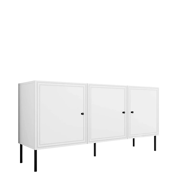 Komoda GUDZUP BIS 150 3D - Bílá