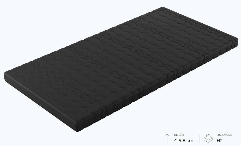Topper BLACK 5 KOMFORTSCHAUM 140x200
