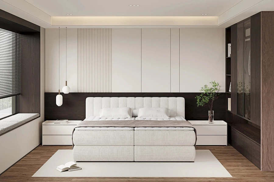 Boxspring postel MASSIMO  - 180x200