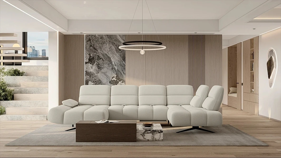 Rohová sedací souprava FALCAO XL