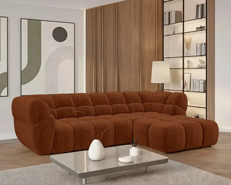 Rohová sedací souprava PHANTOM S s elektrickým výsuvem