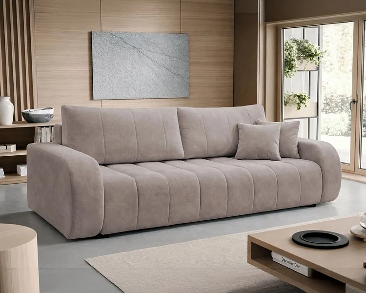 Pohovka s úložným prostorem BALOO Chill me 6 béžová 