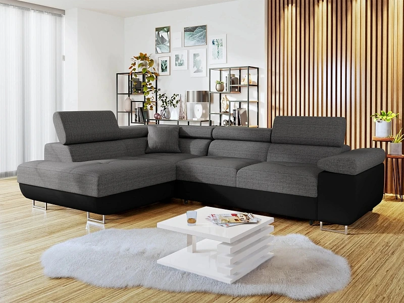 Rohová sedací souprava TOREZIO - Soft 011 + Lux 06