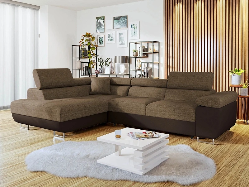 Rohová sedací souprava TOREZIO - Soft 066 + Lux 03