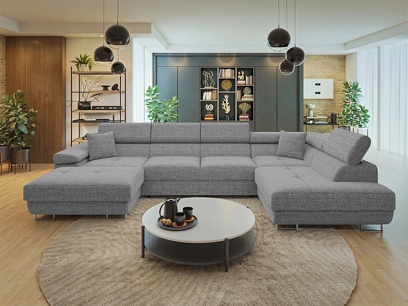 Sedací souprava TOREZIO BIS s rozkladem na spaní a úložným prostorem - Lux 05