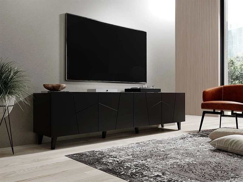 TV stolek ETNA - černý