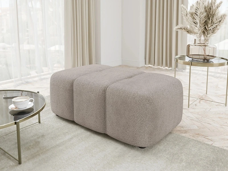 Taburet FURYN boucle  - Coral 50