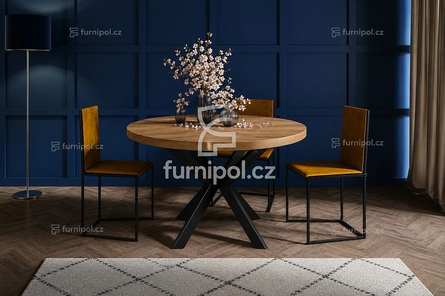 Malý Moderní konferenční stolek PACO F bílý