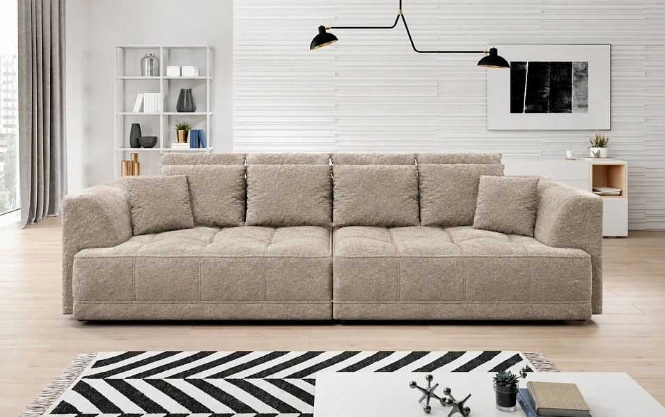 Pohovka TIGA BIGSOFA s elektrickým výsuvem