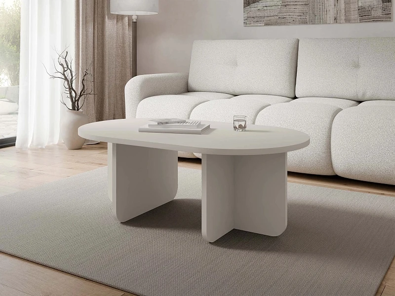 Konferenční stolek XUALA - Pískově béžová