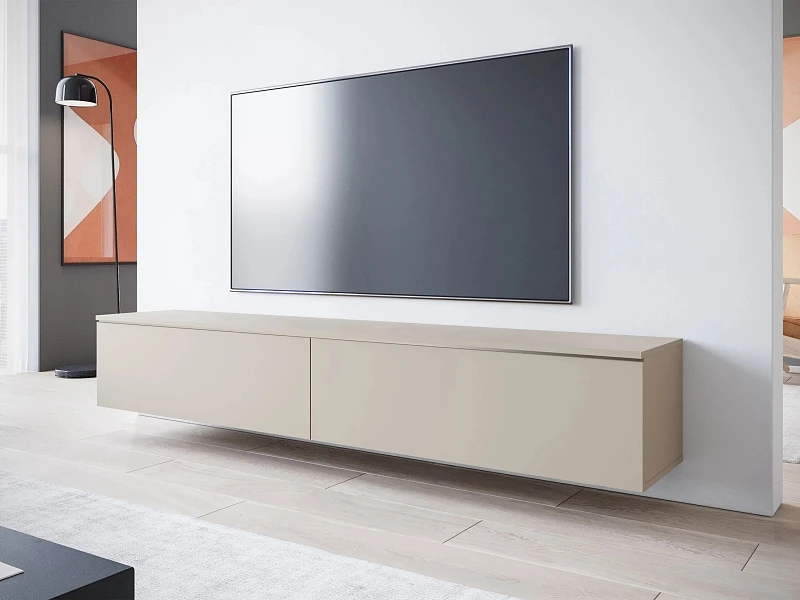  TV stolek D 180 – variabilní pro zavěšení i postavení - Kašmír