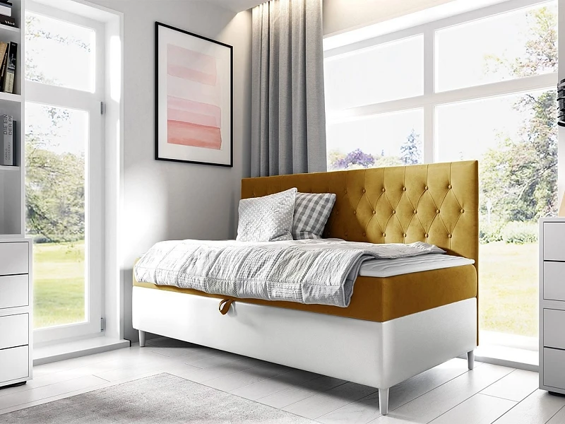 Postel JUNIOR FILIP 2 100×200 cm Soft 017 + Fresh 37