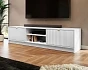 tv stolek  drážkovaná TIRENO 2D3SZ černá