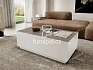 Elegantní konferenční stolek MORISS Dark Grey Chicago Concrete