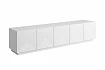TV skříňka ASHA 200 cm bílá mat