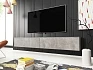  TV stolek D 180 – variabilní pro zavěšení i postavení - Beton