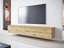  TV stolek D 180 – variabilní pro zavěšení i postavení - Dub artisan
