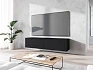 TV stolek D 140 - variabilní pro zavěšení i postavení - Černá